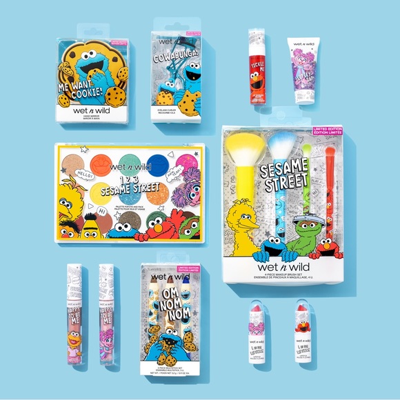 WET N WILD x SESAME STREET COLLECTION BUNDLE - Picture 2 of 5